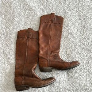 Tall Frye Brown Boots